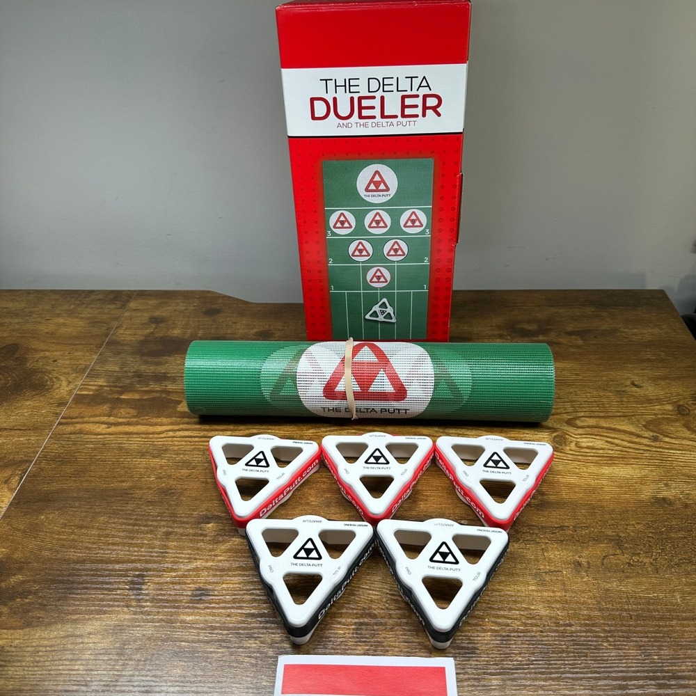 The Delta Dueler and Delta Putt Golf Putting Training System GSIX Products USA